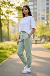 Pantaloni lungi de trening pentru dama COD PANTALON-353