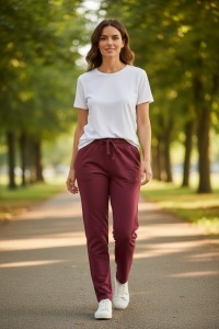 Pantaloni lungi de trening pentru dama COD PANTALON-363