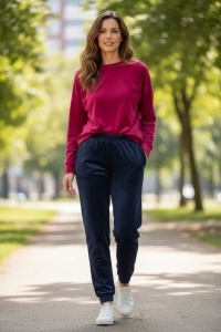 Pantaloni lungi din catifea pentru dama COD PANTALON-233