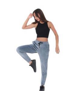Pantaloni lungi din catifea pentru dama COD PANTALON-243
