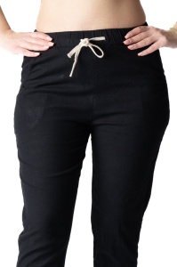 Pantaloni lungi eleganti din in pentru dama model nou cod x5532