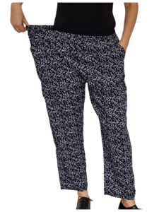 Pantaloni lungi vaporosi de vara pentru dama cod x5368
