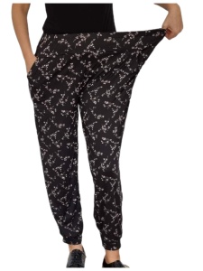 Pantaloni lungi vaporosi de vara pentru dama cod x5372