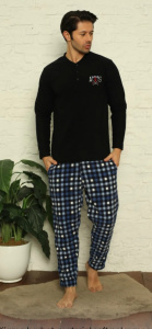 pijama cocolino groasa de barbati model nou cod L10824