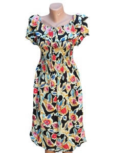Rochie de vara cu diferite imprimeuri model nou cod x5671