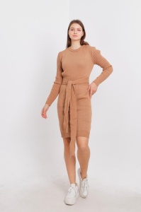 Rochie groasa tricot de dama COD ROCHIE-079
