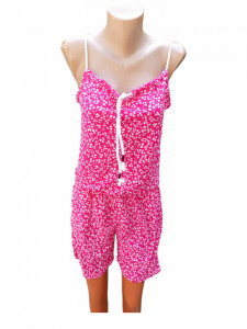 salopeta scurta de dama din bumbac cod m3816