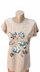 Tricou dama cu maneca scurta cod a4054 - Img 2