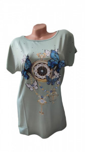 Tricou dama cu maneca scurta cod a747