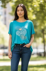 Tricou dama cu maneca scurta, marimi pana la 10xl