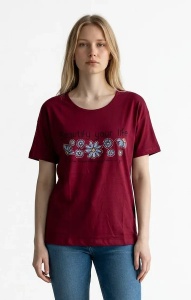 Tricou dama cu maneca scurta, marimi pana la 2xl