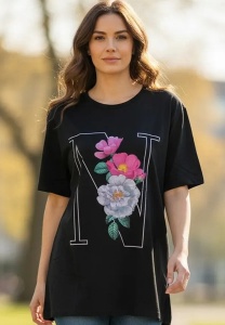 Tricou dama cu maneca scurta, marimi pana la 5xl