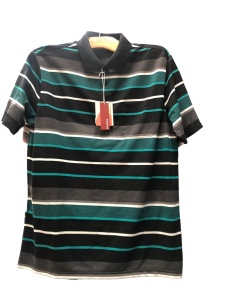 Tricou polo cu dungi de barbati cod x1368