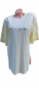 tricou scurt stil tunica model nou cod L18819