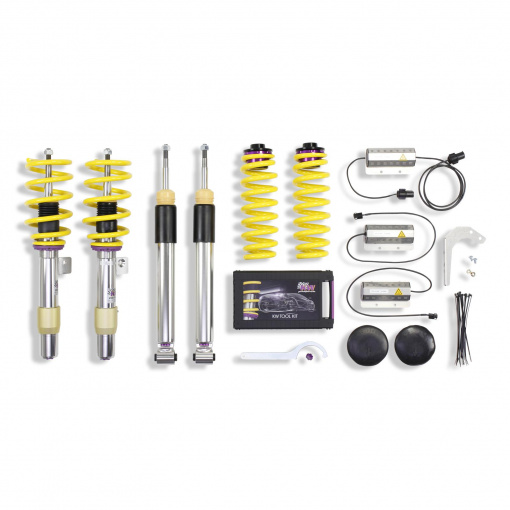 KW Coilover suspension V3 inox (incl. deactivation for electronic dampers) For cars with EDC M3 E92 Coupe 2007 -> 2013 M3 4.0 V8 (420 Hp)