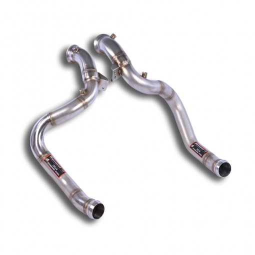 Supersprint Downpipe kit Right + Left(Deletes the primary and the secondary catalytics + GPF)