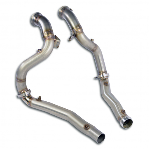 Supersprint Downpipe kit Right + Left(Replaces catalytic converter)