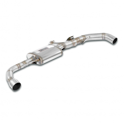 Supersprint Dual Sound rear muffler right, with flap