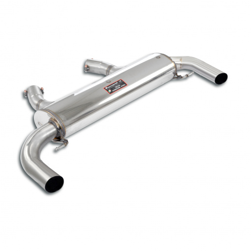 Supersprint Rear exhaust Right - Left "Racing"(For OEM endpipes)