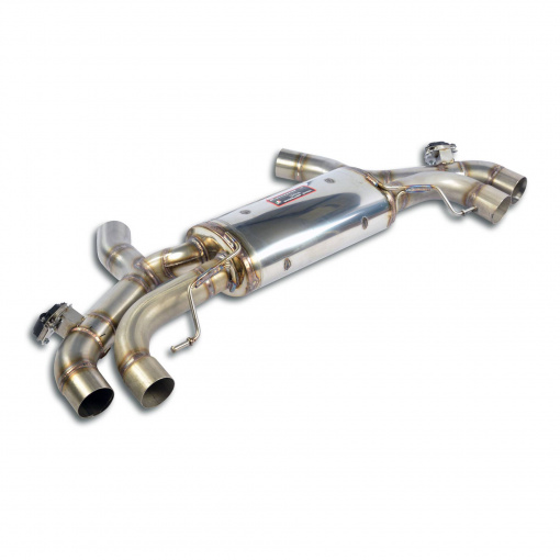 Supersprint Rear exhaust Right + Left with Valves