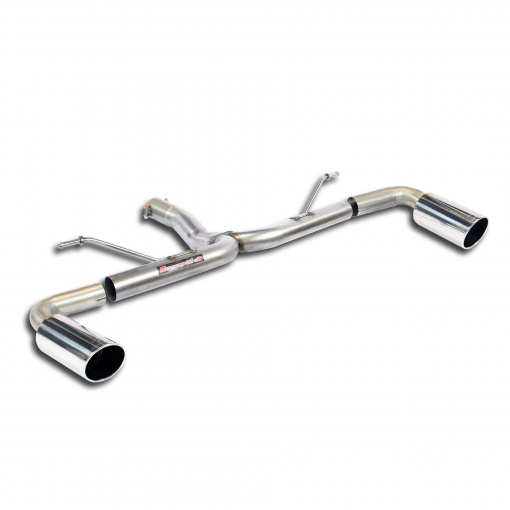 Supersprint Rear pipe Right O100 - Left O100(Muffler delete)
