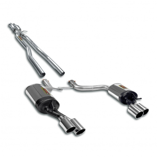 Supersprint Sport & Sound package "Cat.-Back"