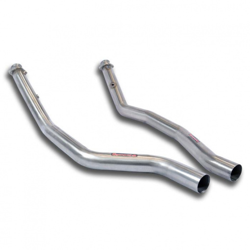 Supersprint Turbo downpipe kit Right - Left (Replaces catalytic converter)