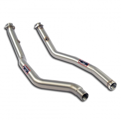 Supersprint Turbo downpipe kit Right - Left (Replaces catalytic converter)