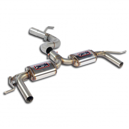 Supersprint Rear exhaust "Racing" right - left