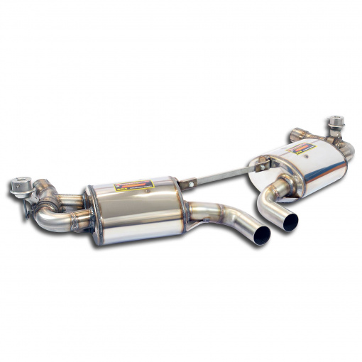 Supersprint Rear exhaust Right + Left with Valves