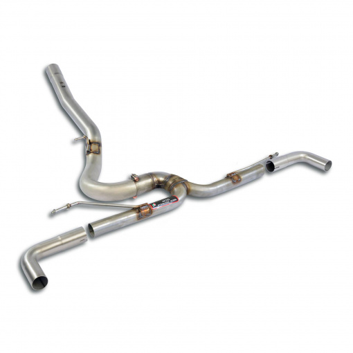 Supersprint Rear pipe "Y-Pipe" Right - Left(Muffler delete)