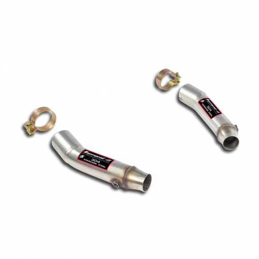 Supersprint Right - Left connecting pipe kit for OEM katWeld on connection