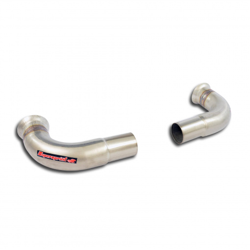 Supersprint Connecting pipes kit(for OEM manifold and Kat)