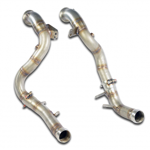 Supersprint Downpipe kit Right + LeftDeletes the primary and the secondary catalytics + GPF (RHD - LHD)