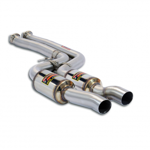 Supersprint Front exhaust - resonated (Deletes the secondary catalytics)