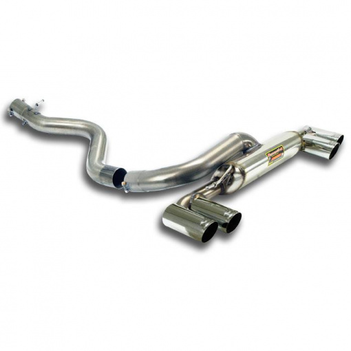Supersprint Rear exhaust "Racing" OO80 Right - Left