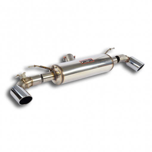 Supersprint Rear exhaust Right O100 - Left O100 with valve