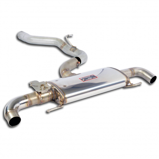 Supersprint Rear exhaust with valve Ø76