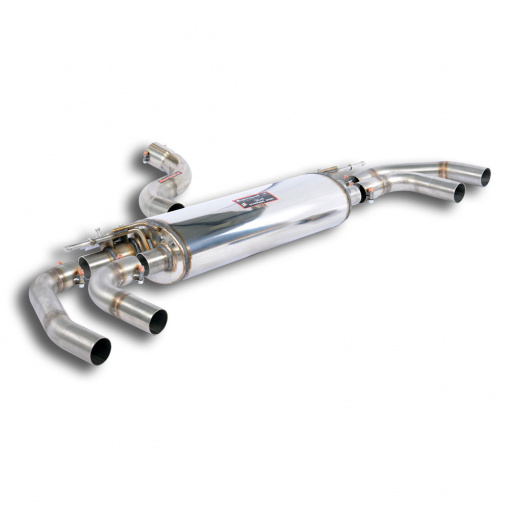 Supersprint Rear exhaust with valves right - left