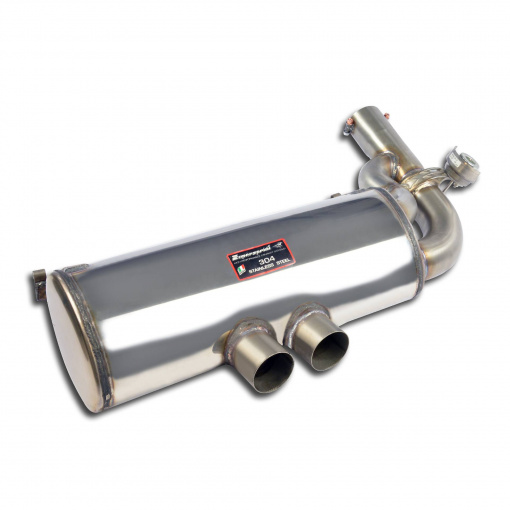 Supersprint Rear exhaust with valve