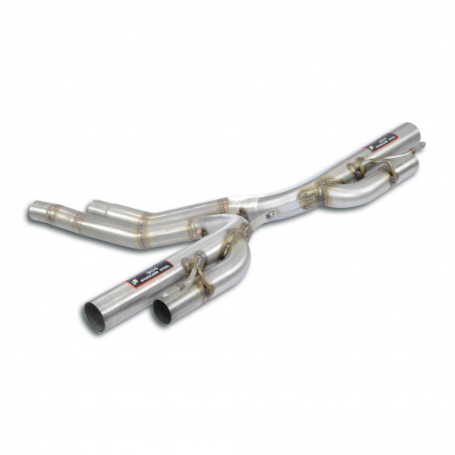 Supersprint Rear pipe Right - Left(Muffler delete)