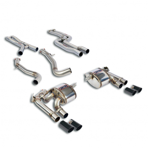 Supersprint Twin Pipe Touring Package(The Stock primary catalyitics are mantained)