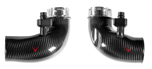 Eventuri Carbon Fiber Turbo Inlet Pipes BMW M5 F90 M8 F92