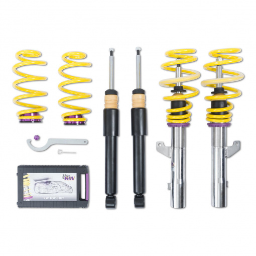 KW Coilover suspension V1 inox VW Golf MK 5 GTI 2.0 TFSI (200 Hp)