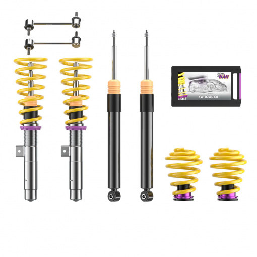 KW Coilover suspension V2 inox M3 E46 Coupe 2000 -> 2006 M3 3.2i (343 Hp)