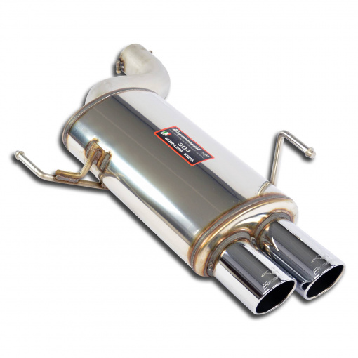 Supersprint Rear exhaust OO 80 Stainless steel