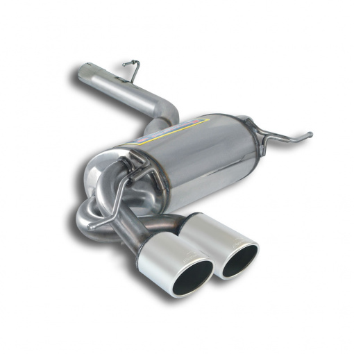 Supersprint Rear exhaust OO90 "Satin"