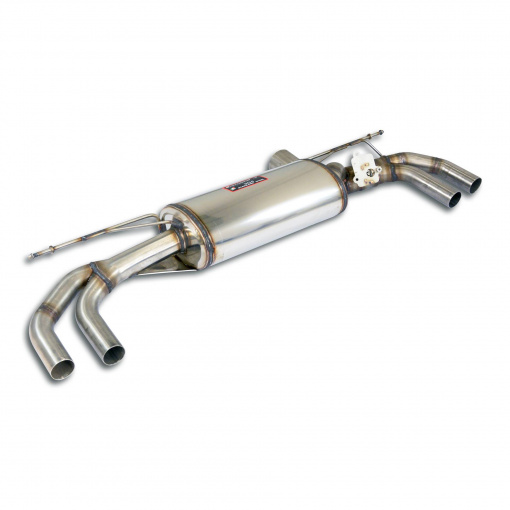 Supersprint Rear exhaust right - left with valve