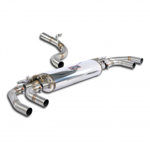 Supersprint Rear exhaust with valves right - left