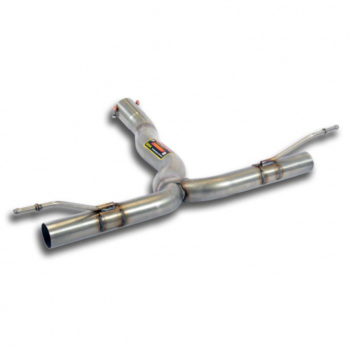 Supersprint Rear pipe "Y-Pipe" Right - Left(Muffler delete)